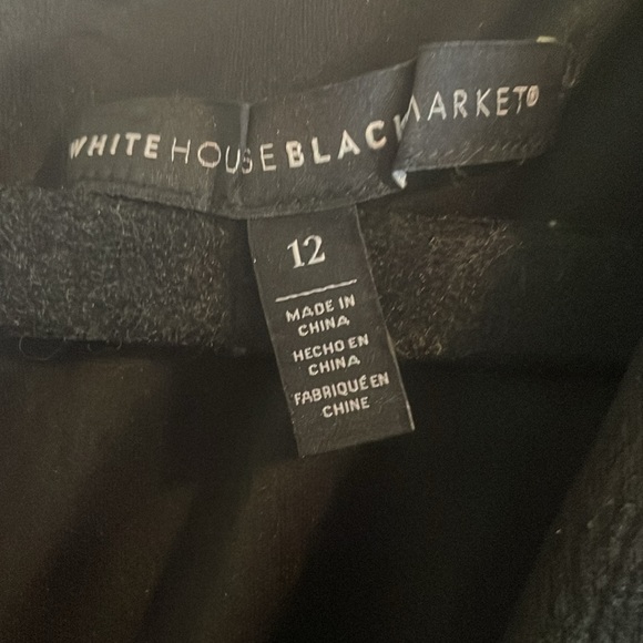 White House Black Market Black dress. Size 12 - Picture 10 of 10